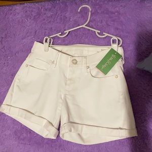 Lili Pulitzer South Ocean white Short
